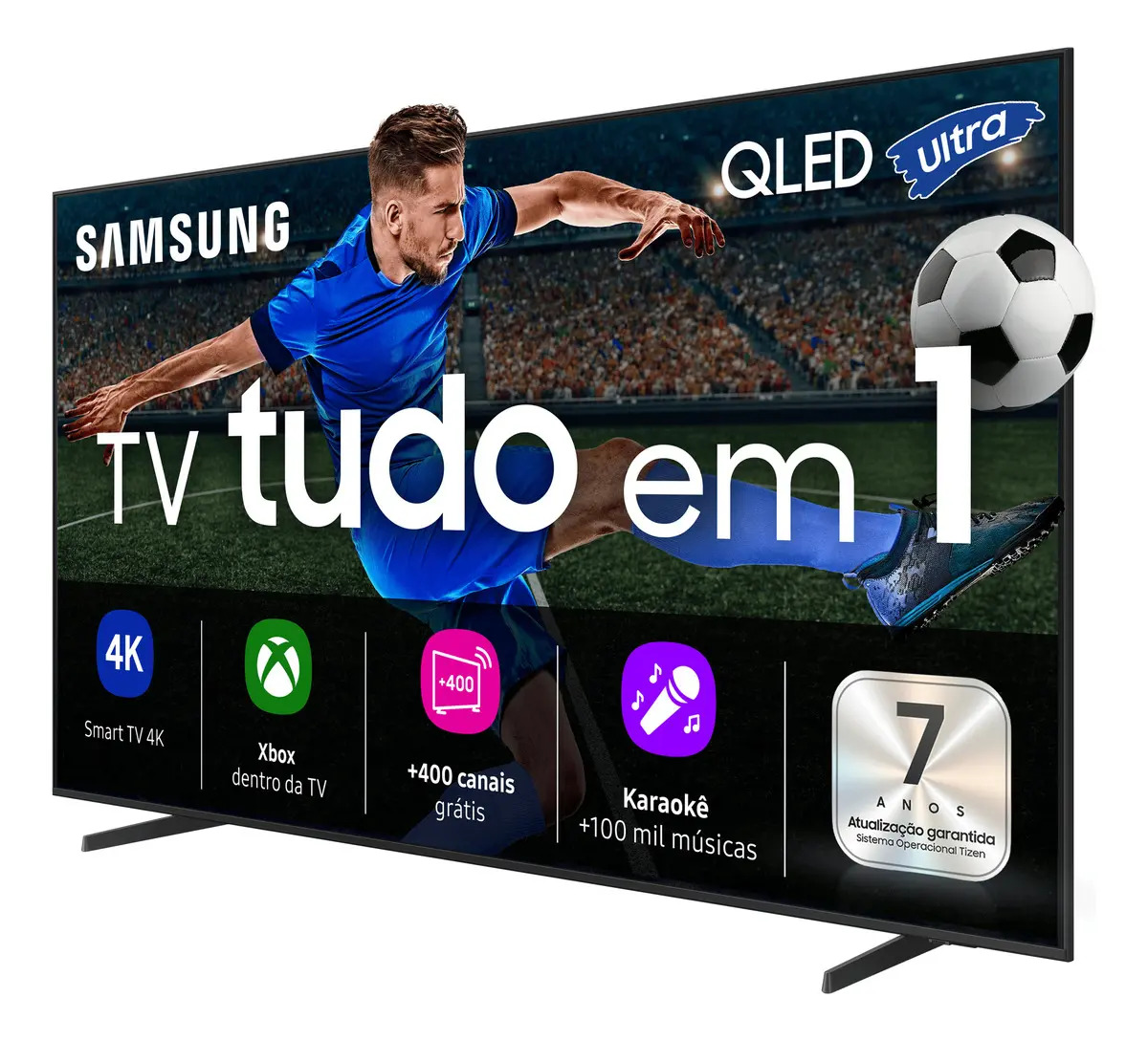 Vision AI TV 50 Polegadas QLED 4K QEF1 2025 2