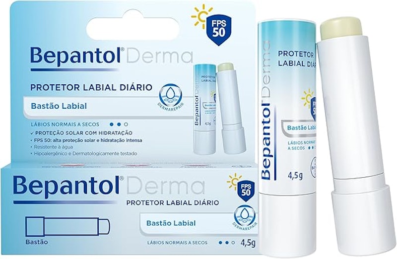 Protetor Labial Bepantol Derma FPS 50 Proteção Diária 1