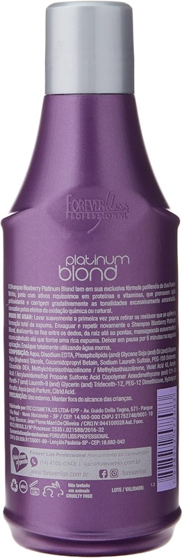 Shampoo Matizador Platinum Blond 2