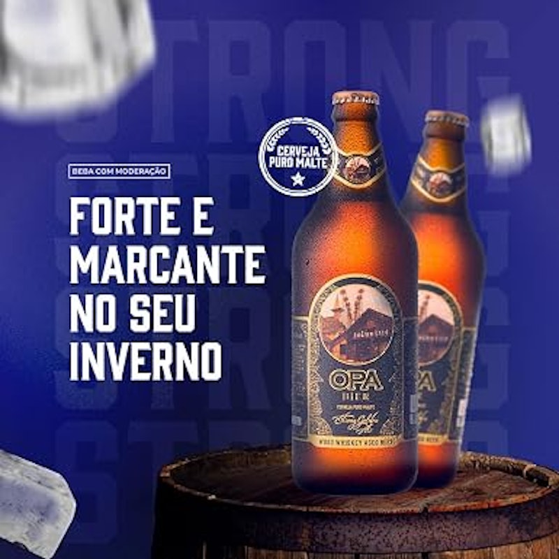 Cerveja Puro Malte Strong Golden Ale 3