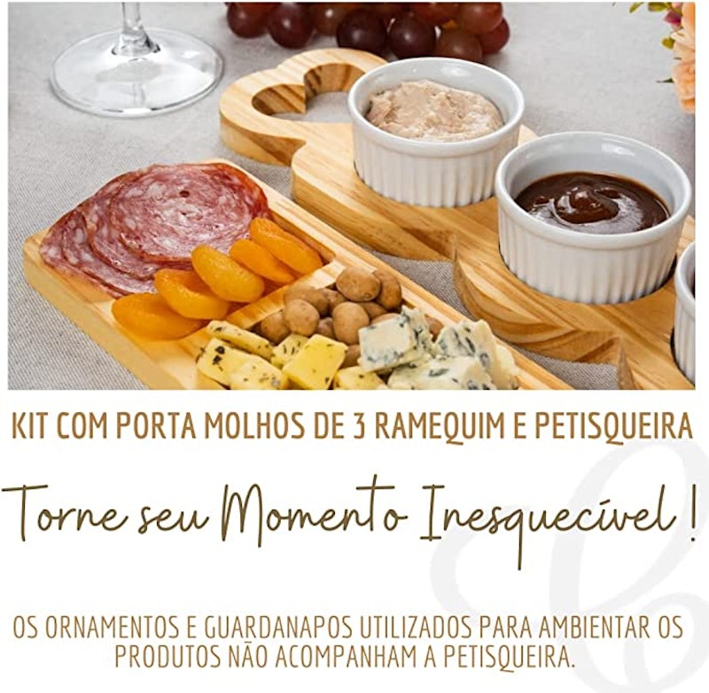 Kit para Molhos com Trio de Ramequim 3