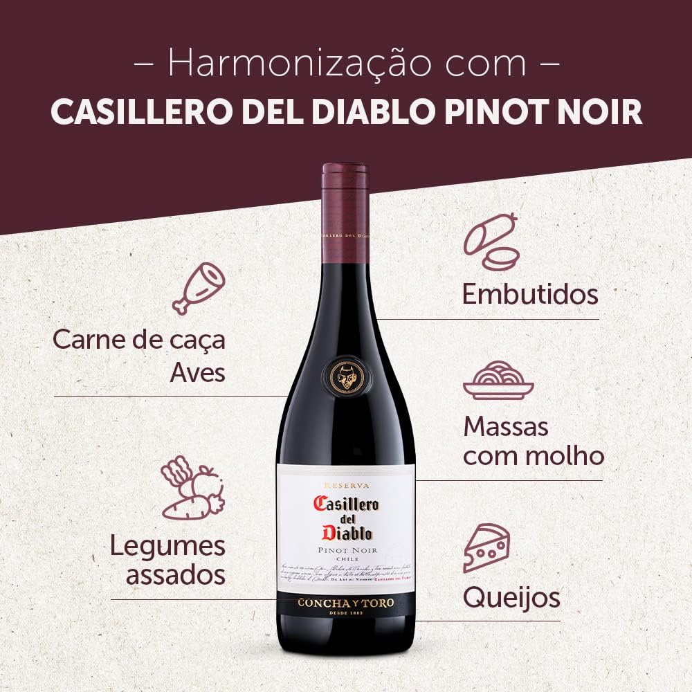 Vinho Pinot Noir Casillero del Diablo 2