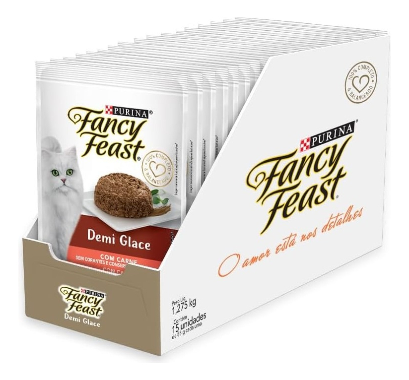 Alimento Úmido Demi Glace Fancy Feast 2