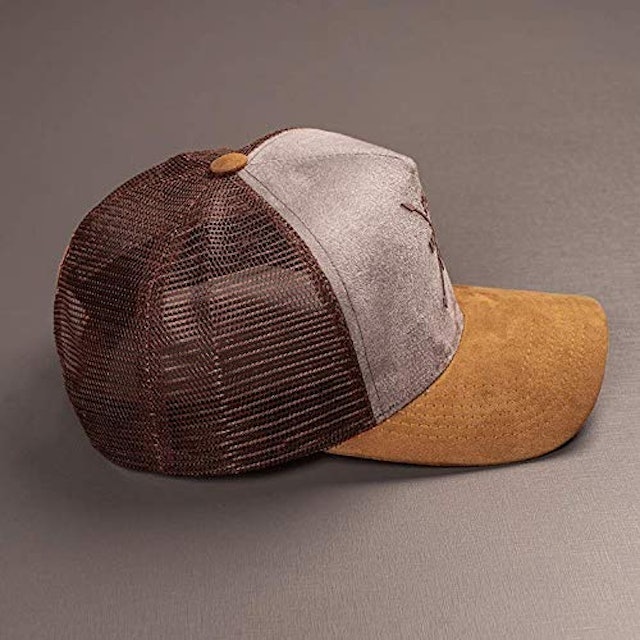 Boné Trucker Aba Curva MVCK Caramelo 3