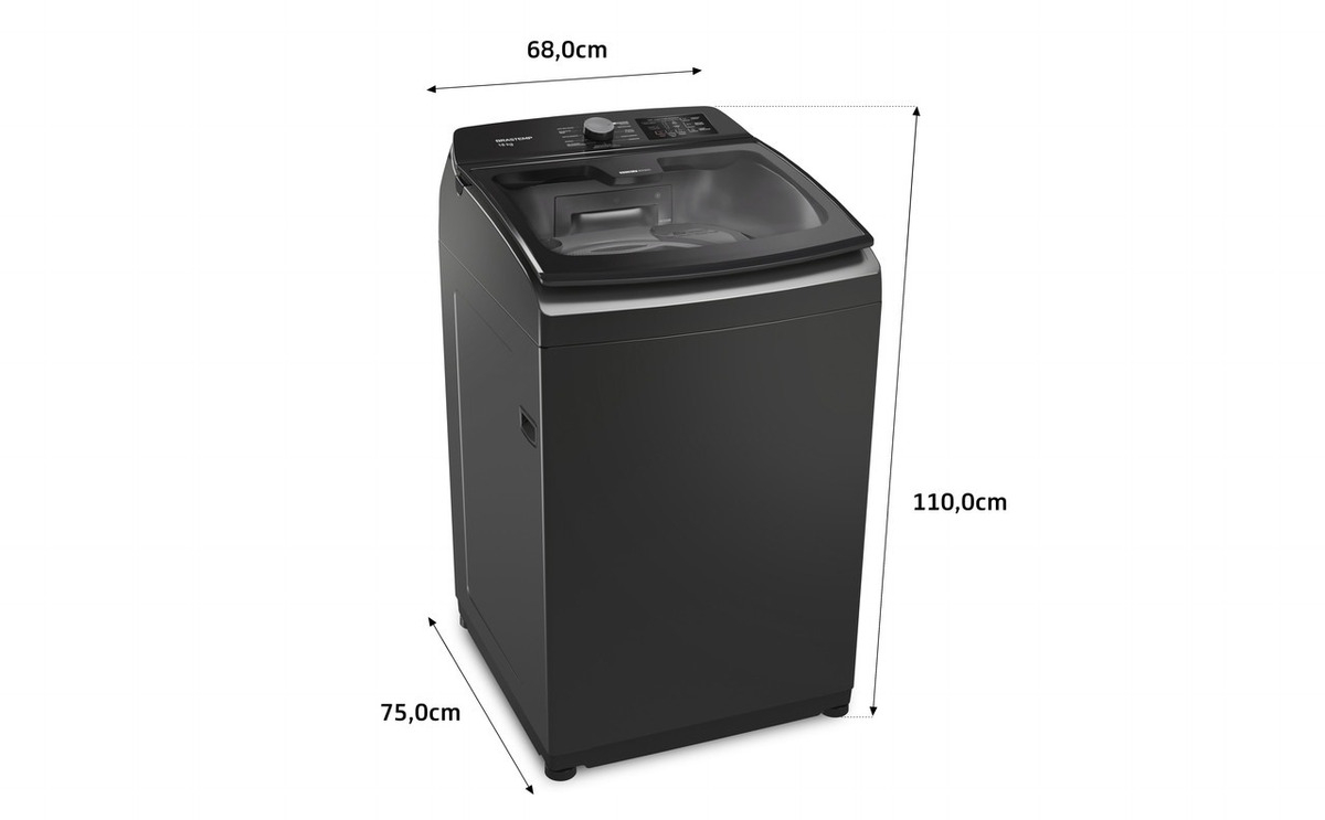 Máquina de Lavar Brastemp 16 kg Titânio 4