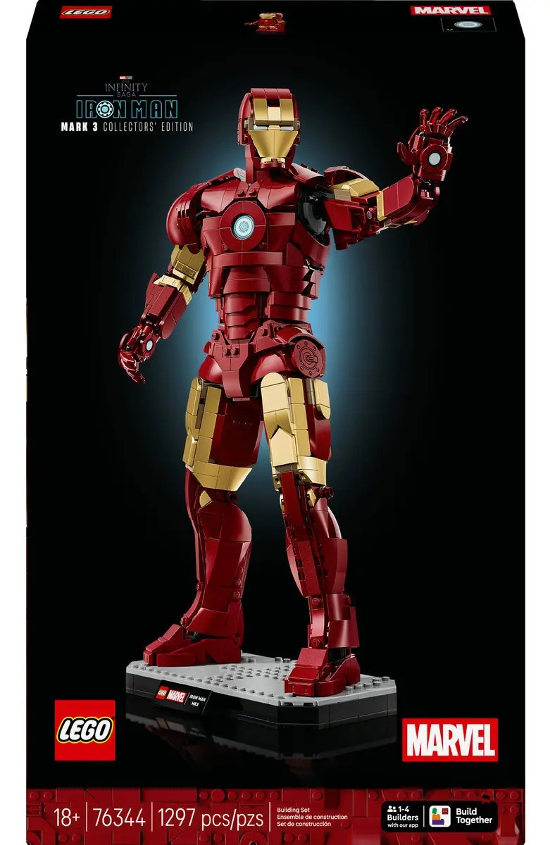 Lego Marvel Edição de Colecionador do Homem de Ferro Mark 3 1