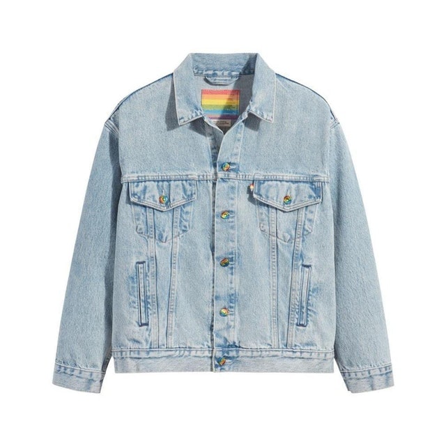 Jaqueta Jeans Levis Liberation Trucker Pride 4