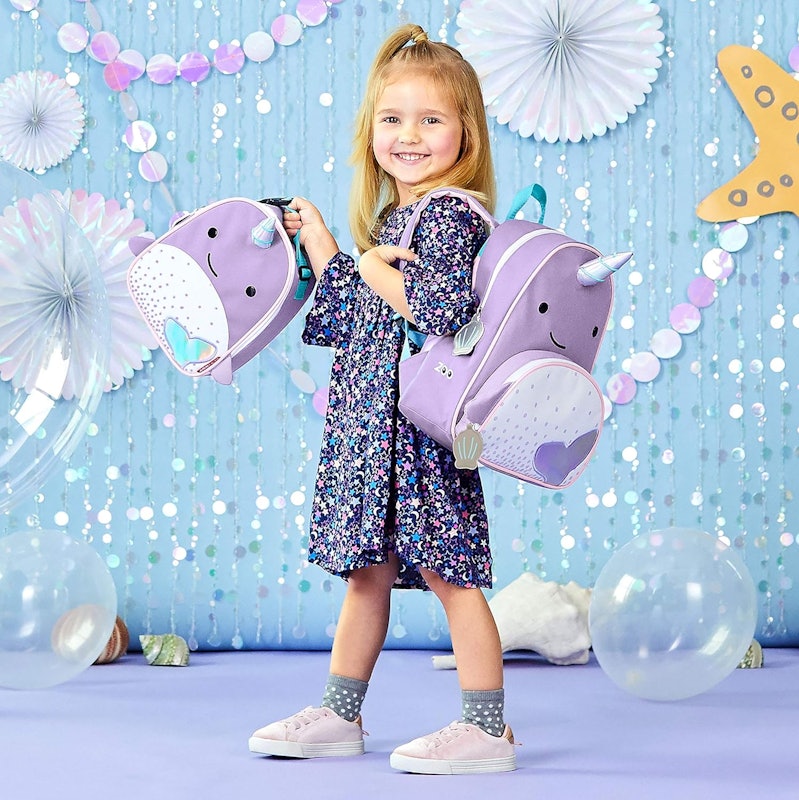 Lancheira Térmica Infantil com Zíper Zoo Baleia Narval Skip Hop 3