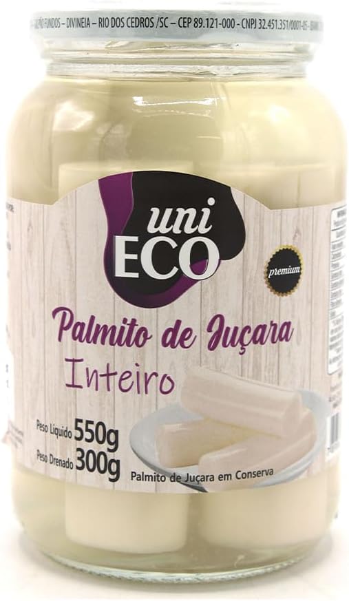 Palmito de Juçara em Conserva Inteiro 1