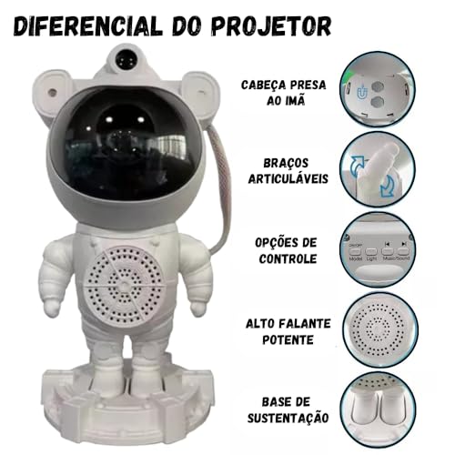 Projetor Astronauta 3