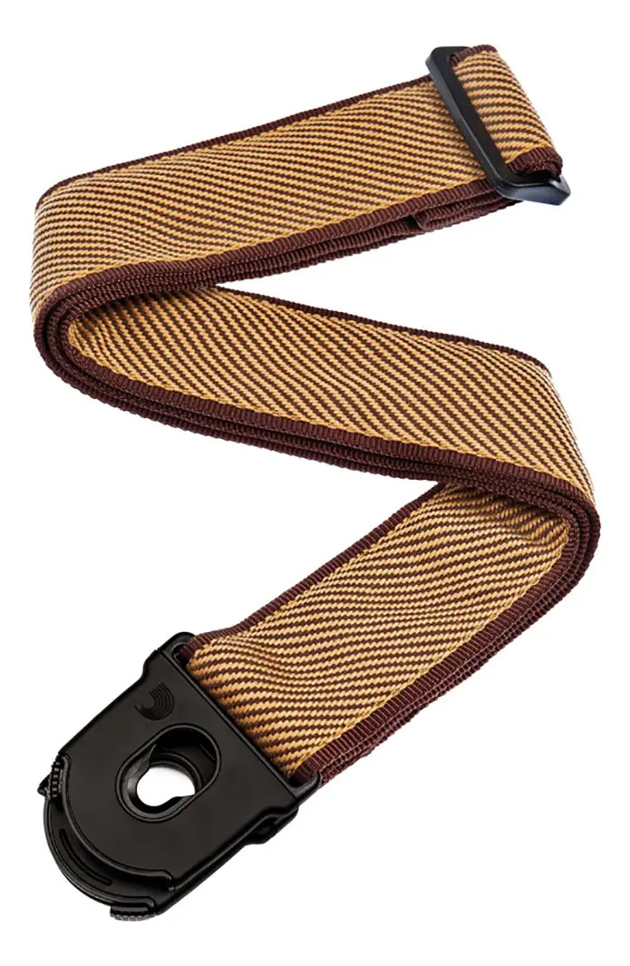 Correia para Guitarra Tecido Tweed com Trava Planet Lock 1