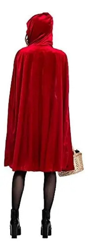 Fantasia Feminina com Capuz Vermelho 3