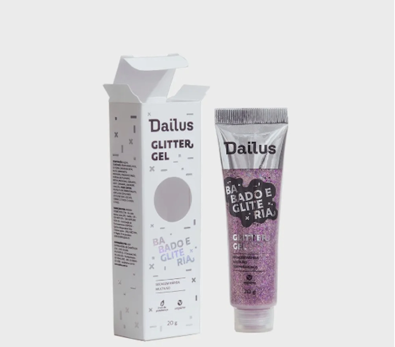 Glitter Gel Dailus Babado e Gliteria (Na Boca do Povo) 3