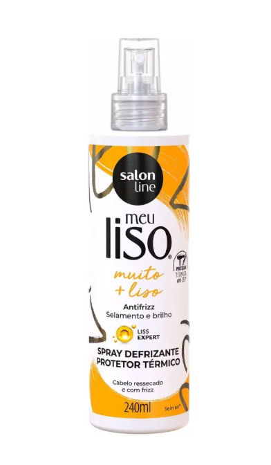 Meu Liso Muito + Liso Spray Defrizante Protetor Térmico 3