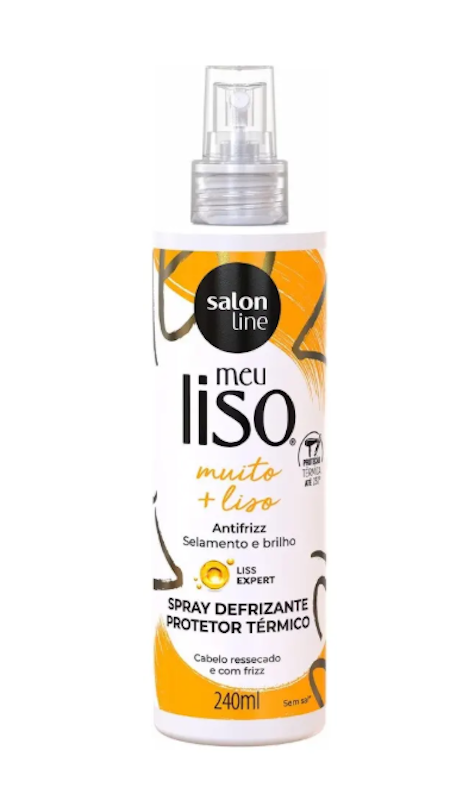 Meu Liso Muito + Liso Spray Defrizante Protetor Térmico 3