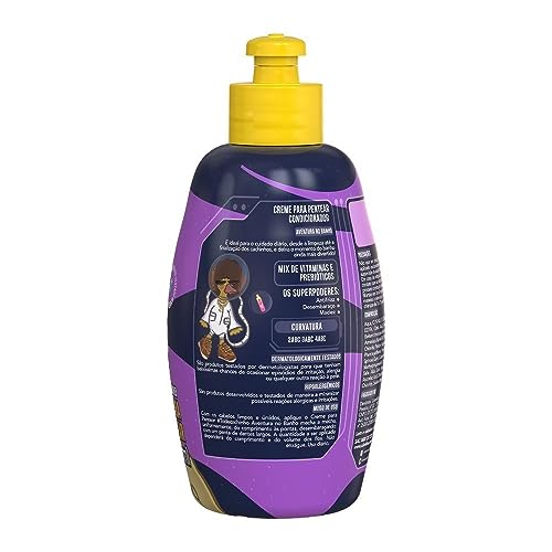 Creme para Pentear #todecachinho Kids Aventura no Banho Salon Line 3