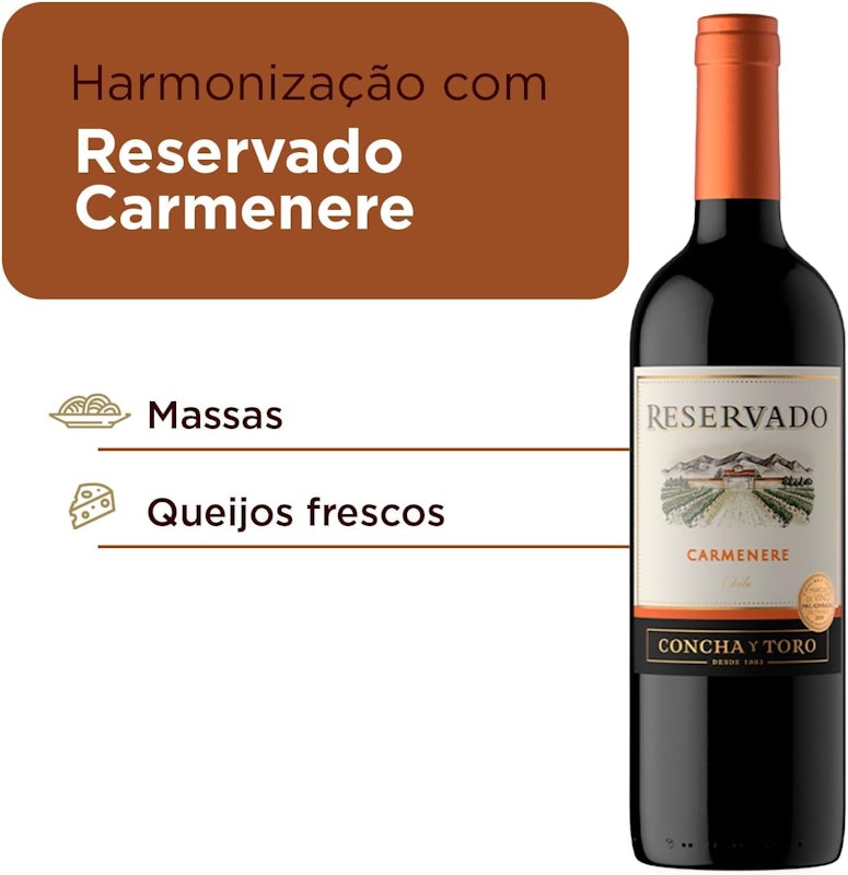 Vinho Carménère Reservado 3