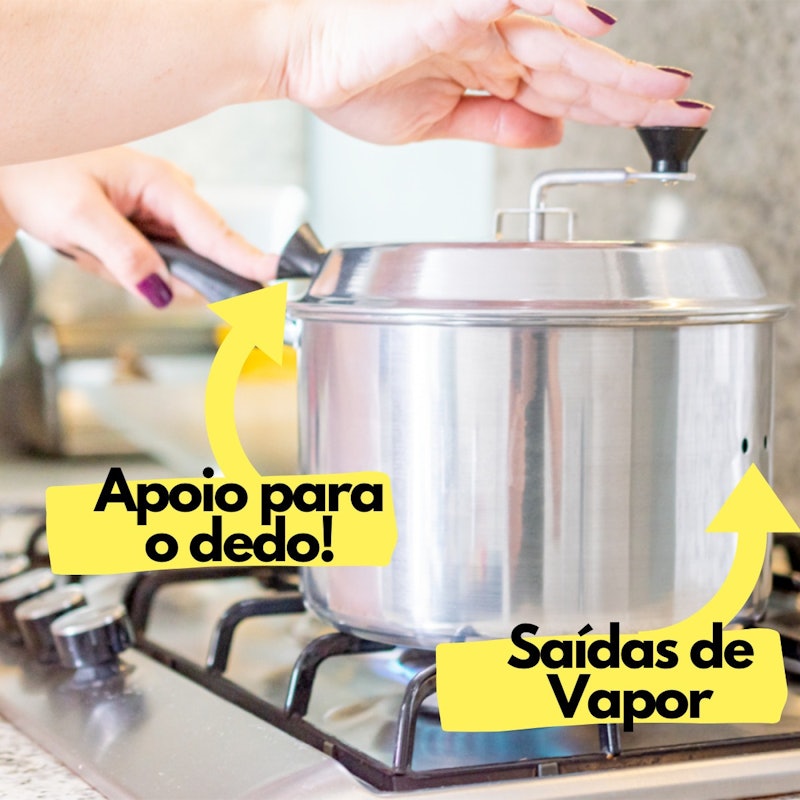 Panela Pipoqueira Alumínio Pop N°20 4