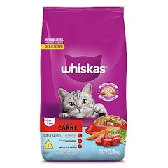 Ração Seca para Gatos Adultos Castrados Carne