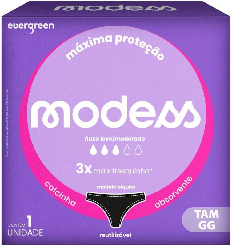 Calcinha Absorvente Modess 5