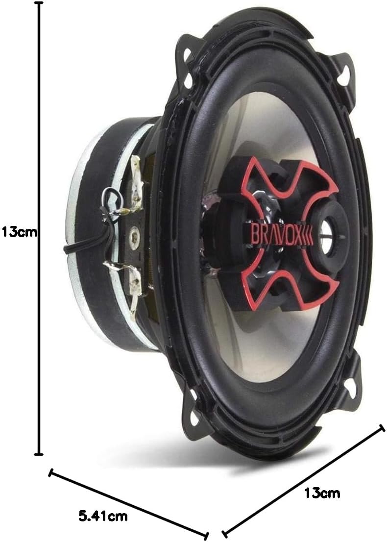 Par Alto-Falante Triaxial Bravox 5 5