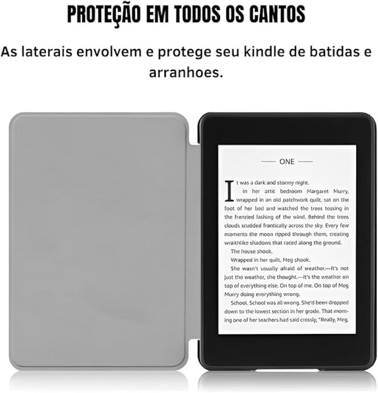 Capa para Kindle 11ª Geração 6” 3