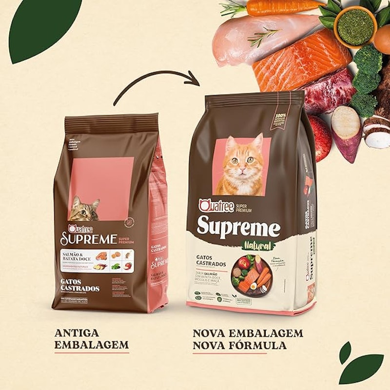 Supreme Gatos Castrados Salmão e Batata Doce 3