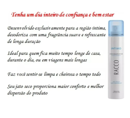 Desodorante Spray Jato Seco Íntimo 3