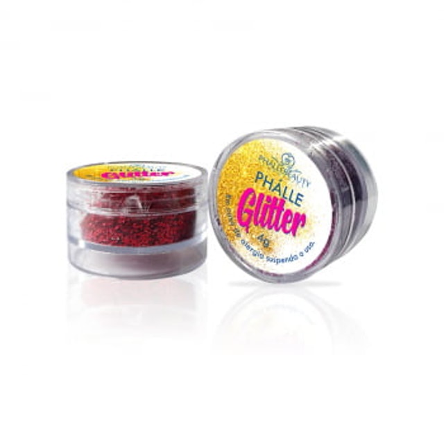 Sombra Glitter Phállebeauty (Vermelho) 1