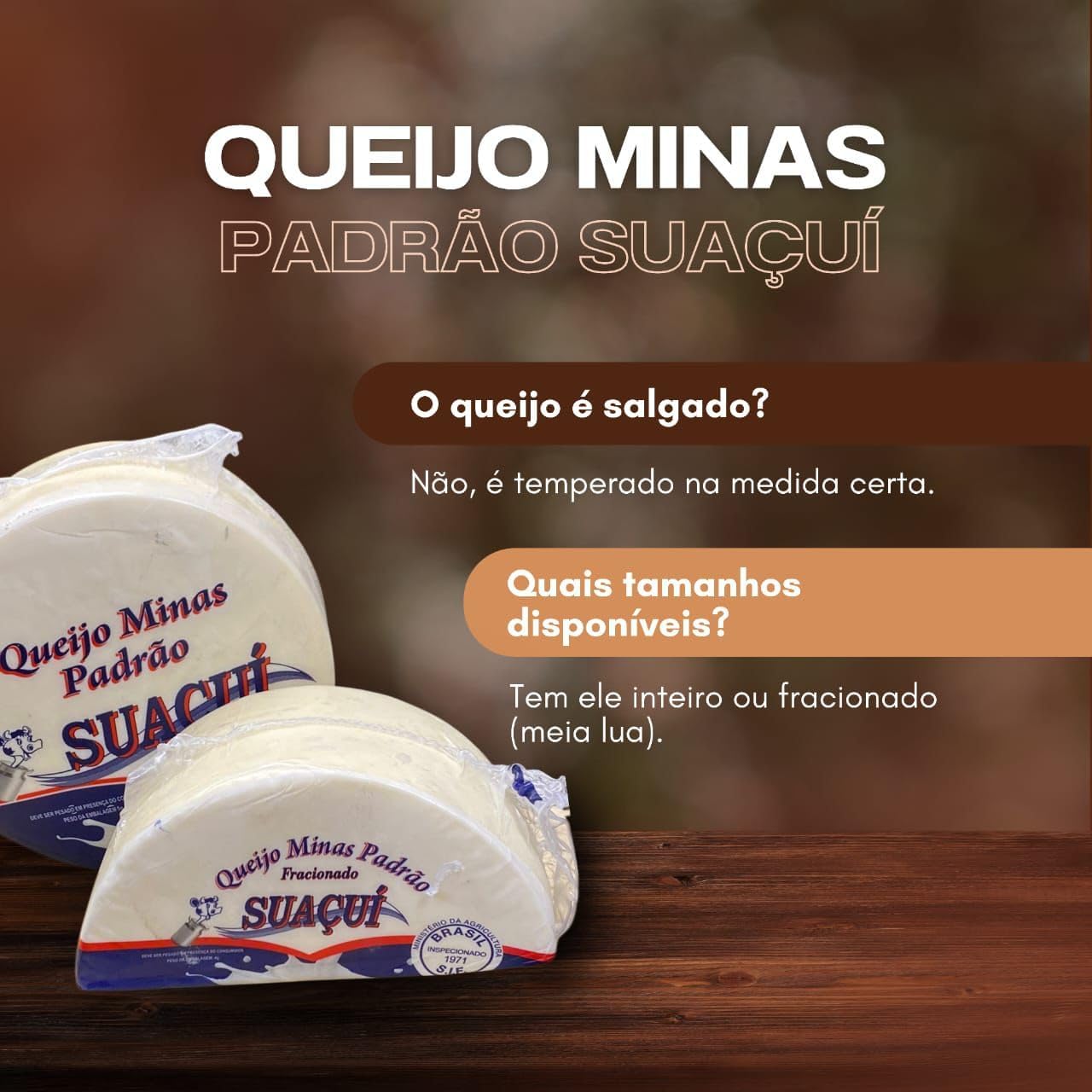 Queijo Minas Padrão Suaçuí 4