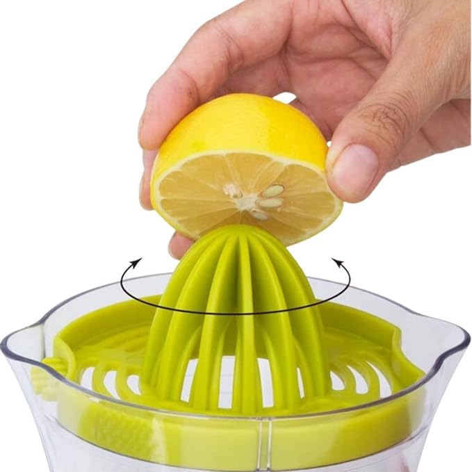 Espremedor 4 em 1 Laranja Limão Ralador Medidor Ovo 2