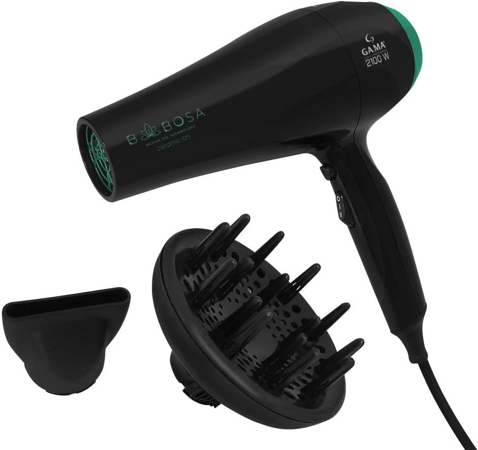 Secador de Cabelo Babosa Ceramic Íon 2100 W 2