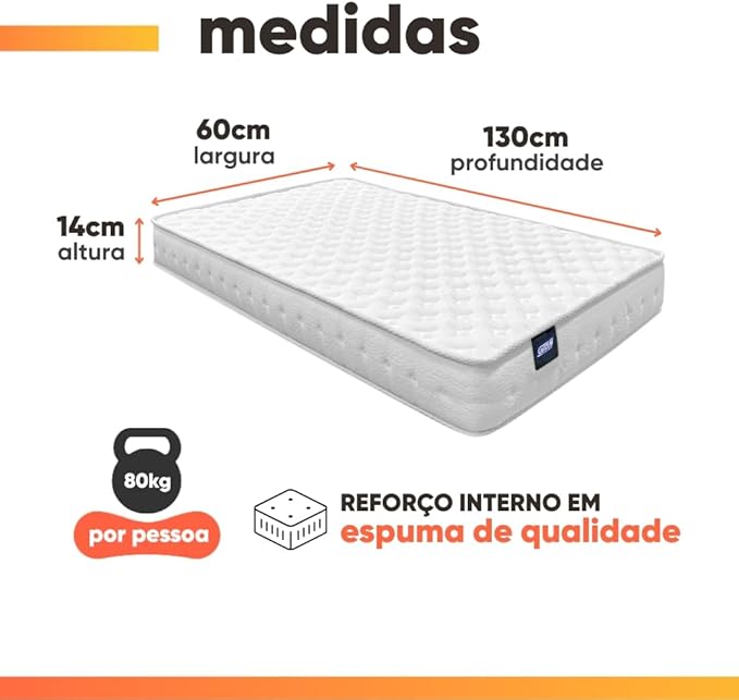 Colchão Infantil Gazin Premium 2