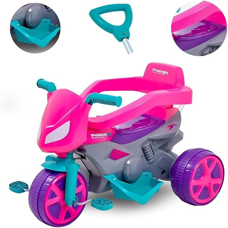 Moto Rider Andador Usual - Rosa 2