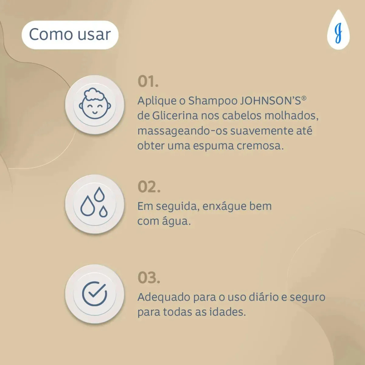 Shampoo Johnson's Baby de Glicerina 3