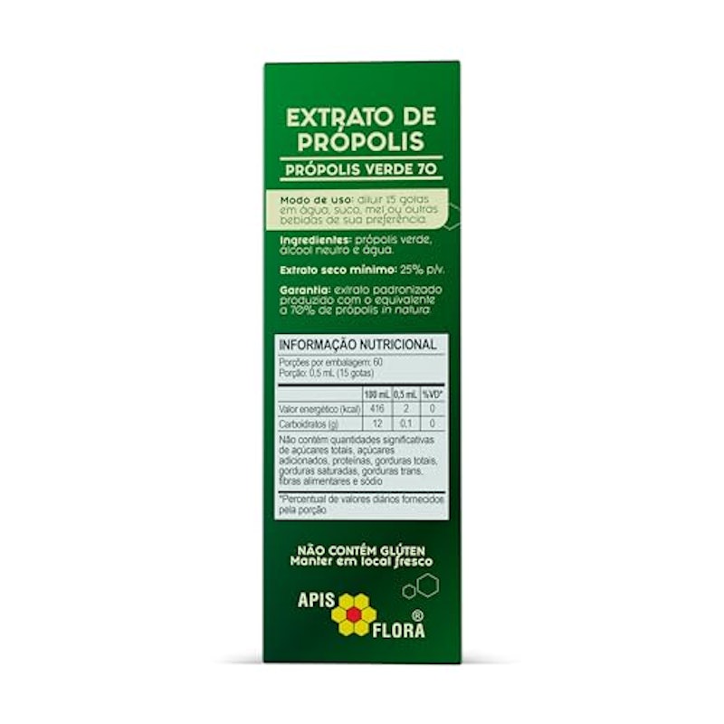 Extrato de Própolis Verde 70 3