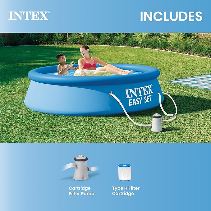 Piscina Inflável com Filtro 1.942 L 4