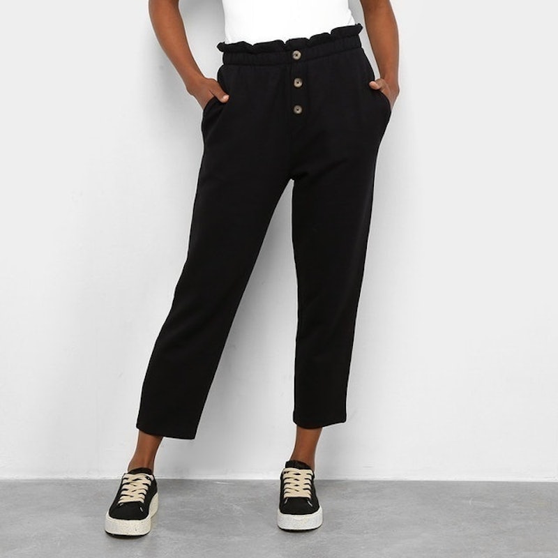 Calça Moletom Feminina Carrot Hering 1