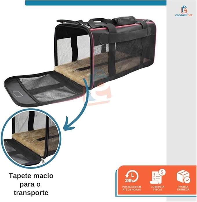 Bolsa Transporte Pet para Avião 4