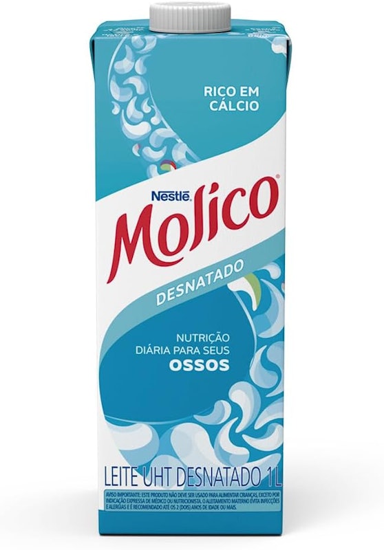 Leite UHT Desnatado Molico (12 Unidades) 1