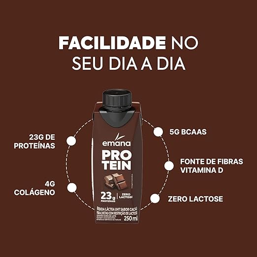 Bebida Protein 23 g Sabor Cacau 250 ml 3