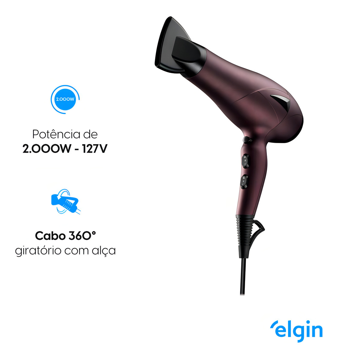 Secador de Cabelos Super Íon Pro 5