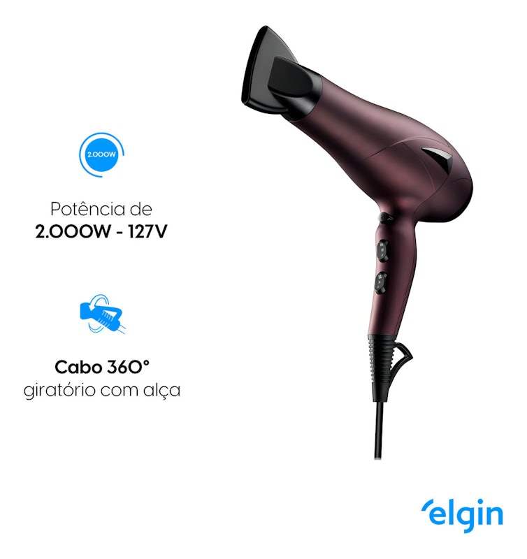 Secador de Cabelos Super Íon Pro 5