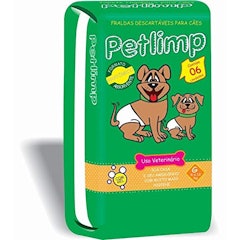 Fralda Descartável para Cães Petlimp