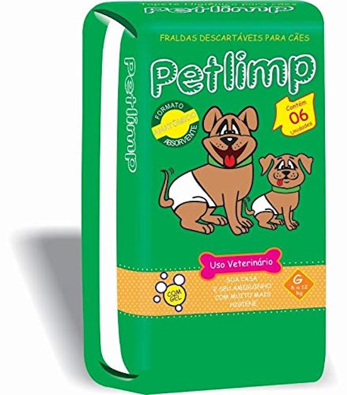 Fralda Descartável para Cães Petlimp 1