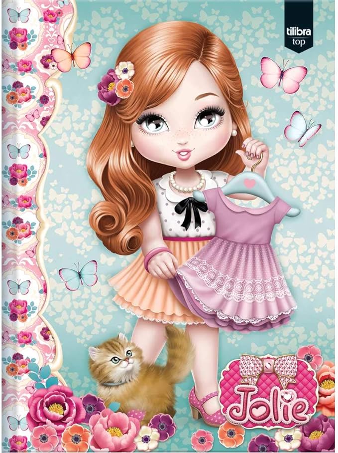 Caderno Brochura Jolie - Pacote com 5 3