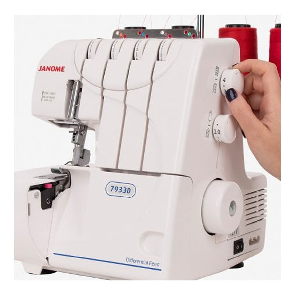 Máquina Overlock e Ultralock 3