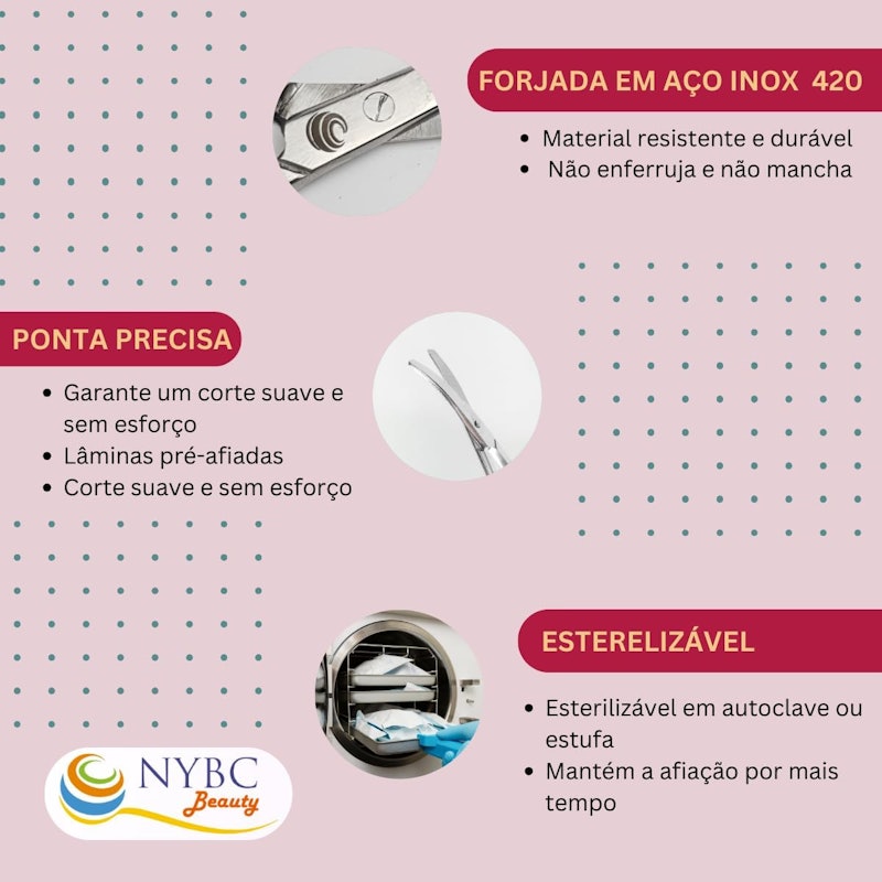 Tesoura para Unha de Bebê 3