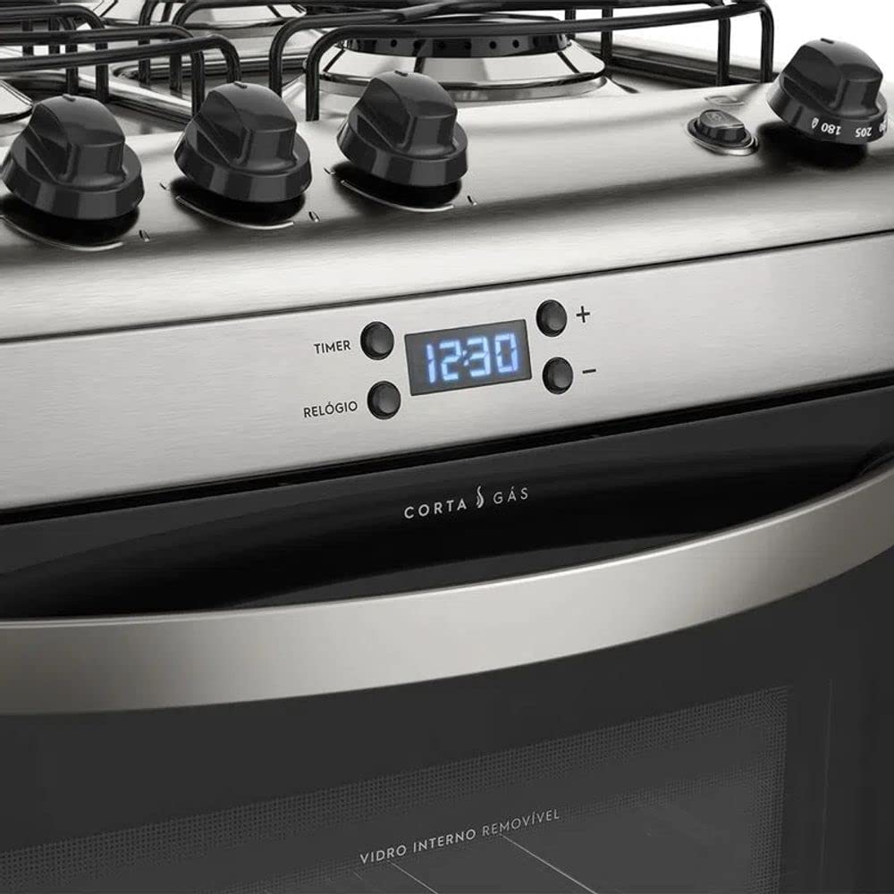 Fogão de Embutir Electrolux com Timer Digital 5