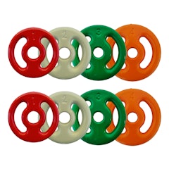 Kit Anilhas Emborrachadas 20 kg